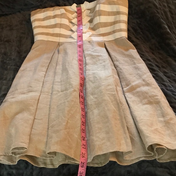 Jessica Simpson | Linen Hater Sundress Size 6P - Picture 6 of 7